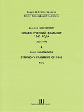 Symphony Fragment of 1945. (Full Score). By Dmitri Shostakovich (1906-1975). For Orchestra (Score). DSCH. Softcover. 72 pages. Published by DSCH.
Product,54984,Letters from Lincoln - Baritone and Orchestra Archive Edition"