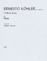 8 Difficult Studies for Flute (Op. 33, Part 3). By Ernesto Köhler and Ernesto K. Arranged by Robert Cavally. For Flute. Robert Cavally Editions. Grade 4. 20 pages. Hal Leonard #B411. Published by Hal Leonard.