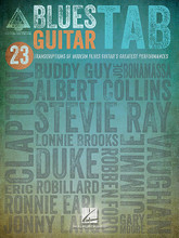 Blues Guitar Tab by Various. For Guitar. Guitar Recorded Version. Softcover. Guitar tablature. 264 pages. Published by Hal Leonard.

23 of the greatest guitar performances in modern blues transcribed note for note! Includes: Damn Right, I've Got the Blues • Empty Arms • I'm Tore Down • Lie to Me • My Way Down • Never Make Your Move Too Soon • Rock Me Right • Rugged Road • She's into Somethin' • Somehow, Somewhere, Someway • Stop • Walking Through the Park • Workin' Man Blues • You Give Me Nothing but the Blues • and more.