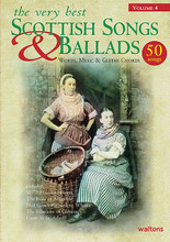 The Very Best Scottish Songs & Ballads - Volume 4. (Words, Music & Guitar Chords). By Various. For Melody/Lyrics/Chords. Waltons Irish Music Books. 64 pages. Hal Leonard #WM1351. Published by Hal Leonard (HL.634071).

ISBN 185720185X. 5.75x8.25 inches.

With this beautifully produced and comprehensive 4-volume collection of Scottish songs and ballads, Waltons have expanded their great collections. Each book contains 50 enduring favourites and modern classics from the great Scottish song tradition. From the tragic and celebratory historic ballads to the great poetic love songs and bawdy comic turns, the turbulent political, personal and social history of Scotland can be traced in the great songs and ballads of these wonderful collections. Each book includes charming illustrations and photographs depicting scenes and figures from Scotland's past, as well as a helpful glossary.

Includes: Wi' a Hundred Pipers • The Rose of Allandale • Neil Gow's Farewell to Whisky • Came Ye by Atholl? • Jenny Dang the Weaver • I Ainst Loved a Lass • Peggy Ramsey • Isle of My Heart • The Shuttle Rins • Charlie Is My Darling • The Massacre of Glencoe • Meet Me on the Gowan Lea • The Flowers of the Forest • My Donald • Tatties an' Herrin' • and more.