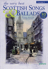 The Very Best Scottish Songs & Ballads - Volume 2. (Words, Music & Guitar Chords). By Various. For Melody/Lyrics/Chords. Waltons Irish Music Books. 64 pages. Hal Leonard #WM1349. Published by Hal Leonard.

With this beautifully produced and comprehensive 4-volume collection of Scottish songs and ballads, Waltons have expanded their great collections. Each book contains 50 enduring favourites and modern classics from the great Scottish song tradition. From the tragic and celebratory historic ballads to the great poetic love songs and bawdy comic turns, the turbulent political, personal and social history of Scotland can be traced in the great songs and ballads of these wonderful collections. Each book includes charming illustrations and photographs depicting scenes and figures from Scotland's past, as well as a helpful glossary.

Includes: Annie Laurie • The Banks of Loch Lomond • The Campbells Are Coming • The Mingulay Boat Song • Ye Banks and Braes • Glasgow Peggy • Highland Mary • The Lewis Bridal Song • The Glenwhorple Hielanders • The Duke of Argyll • The Loch Tay Boat Song • My Name Is Jock Stewart • O Sing to Me the Auld Scotch Sangs • Scotland the Brave • Scots Whae Hae • Sound the Pibroch • Laird oÕ Logie • Johnny of Braidesley • Huntingtower • Happy Roun' the Ingle Bleezin' • Killiecrankie • The Deil Cam Fiddlin' • and many more.