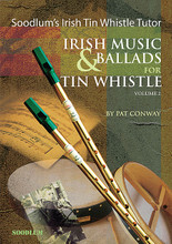 Soodlum's Irish Tin Whistle Tutor - Volume 2. (Irish Music & Ballads for Tin Whistle). For Tinwhistle, Pennywhistle. Waltons Irish Music Books. Softcover. 20 pages. Hal Leonard #WM1009. Published by Hal Leonard.

A simple and comprehensive guide for the complete beginner! With each note in every tune clearly diagrammed, the student can start to play the Irish whistle immediately and with confidence. The book includes ballads, slow airs, dance music and a selection of popular songs.

This second volume features even more great tunes to add to the student's repertoire.