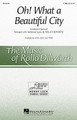 Oh! What a Beautiful City arranged by Rollo Dilworth. For Choral (TTBB). Henry Leck Creating Artistry. 12 pages. Published by Hal Leonard.

Evoking the visions of John the Revelator, this African American spiritual depicts the twelve gates of the city that represents eternal freedom. This arrangement features the traditional as well as original melodic material with triadic harmonies and a percussive and rhythmic accompaniment, building in intensity to the final “Hallelu!”.

Minimum order 6 copies.