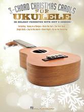 3-Chord Christmas Carols for Ukulele by Various. For Ukulele. Ukulele. Softcover. 48 pages. Published by Hal Leonard.

30 songs of the season are presented in 3-chord arrangements for ukulele in this collection of carols. Songs include: Angels We Have Heard on High • Deck the Hall • The First Noel • God Rest Ye Merry, Gentlemen • Good King Wenceslas • The Holly and the Ivy • I Saw Three Ships • Jingle Bells • Joy to the World • Silent Night • Up on the Housetop • and more.