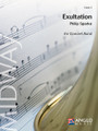 Exultation. (Grade 4 - Score and Parts). By Philip Sparke (1951-). For Concert Band. Anglo Music Concert Band. Grade 4. Anglo Music Press #AMP279010. Published by Anglo Music Press.

Exultation was commissioned by the Japanese concert band, Musée d'Art Harmonie celebrating their 10th anniversary. The piece is a short and energetic concert opener which is palindromic in form and begins in fanfare style, juxtaposing 3/4 and 6/8 rhythms with a Latin flavor. The main “blues” tinged theme is then followed by a marcato style second theme and lyric section. These various sections then appear in reverse order, culminating with the powerful strains of the opening fanfare. Dur: 3:00 (Grade 4).

Instrumentation:

- FULL SCORE 28 pages

- PICCOLO 3 pages - FLUTE 1 3 pages - FLUTE 2 3 pages - OBOE 1 3 pages - OBOE 2 2 pages - BASSOON 1 3 pages - BASSOON 2 3 pages - EB CLARINET 3 pages - BB CLARINET 1 3 pages

- BB CLARINET 2 3 pages - BB CLARINET 3 3 pages - EB ALTO CLARINET 3 pages - BB BASS CLARINET 3 pages - EB ALTO SAXOPHONE 1 3 pages - EB ALTO SAXOPHONE 2 3 pages

- BB TENOR SAXOPHONE 2 pages - EB BARITONE SAXOPHONE 3 pages - BB TRUMPET 1 3 pages - BB TRUMPET 2 2 pages - BB TRUMPET 3 2 pages - F HORN 1 3 pages

- F HORN 2 2 pages - F HORN 3 2 pages - F HORN 4 2 pages - TROMBONE 1 2 pages - TROMBONE 2 2 pages - TROMBONE 3 2 pages - EUPHONIUM 3 pages - TUBA 3 pages

- DOUBLE BASS 3 pages - PERCUSSION 1 3 pages - PERCUSSION 2 2 pages - PERCUSSION 3 2 pages - PERCUSSION 4 2 pages - TIMPANI 2 pages - BB EUPHONIUM TC 3 pages.