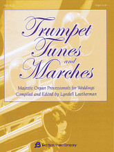 Trumpet Tunes and Marches (for Organ Solo). Arranged by Lyndell Leatherman. For Organ. Fred Bock Publications. Softcover. 32 pages. Fred Bock Music Company #BGK1022. Published by Fred Bock Music Company.

Everybody loves a wedding. And everybody loves a big, majestic trumpet tune to announce and accompany the bride down the aisle. This collection includes trumpet tunes from some of the most prominent organ arrangers from the last twenty five years: Fred Swann, Carolyn Hamlin, Gordon Young, Fred Bock, Rick Parks and Roy Brunner. Includes: Allegro di Tromba (Benedetto Marcello) • Festive Trumpet Tune • Imperial March in C • Trumpet Processional • Trumpet Tune • Trumpet Tune in F • Trumpet Air • Wedding March.