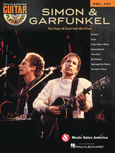 Simon & Garfunkel. (Guitar Play-Along Volume 147). By Simon And Garfunkel. For Guitar. Guitar Play-Along. Softcover with CD. Guitar tablature. 64 pages. Paul Simon Music #PS11748. Published by Paul Simon Music.

The Guitar Play-Along Series will assist you in learning to play your favorite songs quickly and easily. Just follow the tab, listen to the CD to hear how the guitar should sound, and then play along using the separate backing tracks. The melody and lyrics are also included in the book in case you want to sing, or to simply help you follow along. The audio CD is playable on any CD player and is also enhanced so Mac & PC users can adjust the recording to any tempo without changing pitch!

Includes 8 songs: The Boxer • Cecilia • A Hazy Shade of Winter • Homeward Bound • I Am a Rock • Mrs. Robinson • Scarborough Fair/Canticle • The Sound of Silence.