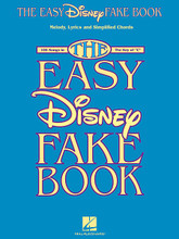 The Easy Disney Fake Book composed by Various. For Melody/Lyrics/Chords. Easy Fake Book. Softcover. 216 pages. Published by Hal Leonard.

This collection features 100 beloved Disney songs that even beginning-level musicians can play! With simplified harmonies and melodies, and all songs in the key of C, the songbook is perfect for kids. Includes: The Bare Necessities • Breaking Free • Chim Chim Cher-ee • A Dream Is a Wish Your Heart Makes • Friend like Me • Go the Distance • Hakuna Matata • Heigh-Ho • I'm Late • Kiss the Girl • Look Through My Eyes • Part of Your World • R-E-S-C-U-E Rescue Aid Society • Some Day My Prince Will Come • Toyland March • We're All in This Together • When You Wish upon a Star • Winnie the Pooh • You've Got a Friend in Me • and dozens more.