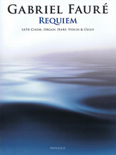 Requiem (SATB Choir, Organ, Harp, Violin, and Cello Full Score and Set of Instrumental Parts). By Gabriel Fauré and Gabriel Faur. Arranged by David Hill. For Cello, Choral, Harp, Organ, Violin (Score & Parts). Music Sales America. Softcover. 148 pages. Novello & Co Ltd. #NOV292138. Published by Novello & Co Ltd.

This new chamber orchestration of Fauré's popular work has been pared down to a minimum accompaniment of organ, harp, violin and cello, making it especially useful in church performances or other venues when the full instrumental forces are unavailable. Organists will appreciate the clean scoring of the organ part on three staves and the edition is compatible with the Novello edition (14011131) or any other edition of the work.