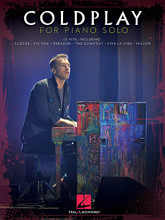 Coldplay for Piano Solo by Coldplay. For Piano/Keyboard. Piano Solo Personality. Softcover. 56 pages. Published by Hal Leonard.

Stellar solo arrangements of a dozen smash hits from Coldplay: Clocks • Fix You • In My Place • Lost! • Paradise • The Scientist • Speed of Sound • Trouble • Up in Flames • Viva La Vida • What If • Yellow.