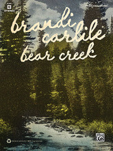 Brandi Carlile - Bear Creek by Brandi Carlile. For Guitar. Artist/Personality; Book; Guitar Personality; Guitar TAB. Guitar Book. Country; Folk; Rock. Softcover. Guitar tablature. 48 pages. Alfred Music Publishing #39417. Published by Alfred Music Publishing.

This book contains guitar/vocal/chord notation and tab to Brandi Carlile's 2012 album, Bear Creek. Titles: Hard Way Home • Raise Hell • Save Part of Yourself • That Wasn't Me • Keep Your Heart Young • 100 • A Promise to Keep • I'll Still Be There • What Did I Ever Come Here For • Heart's Content • Rise Again • In the Morrow • Just Kids.