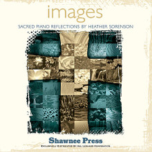 Images arranged by Heather Sorenson. For Piano. Shawnee Press. CD only. Published by Shawnee Press.

This is a groundbreaking album/book project from the multi-talented Heather Sorenson. As the moniker implies, these highly impressionistic arrangements are designed to capture the ear and eye while portraying the spirit of each of the arrangements. When combined with the innovative visual supplement, the church pianist moves their ministry from its traditional role into a new area of expression. The arrangements are filled with variety and are effective with or without the visual component. Optional cello and/or violin obbligatos are included on many of the titles. Includes: Beautiful • I Surrender All • Fairest Lord Jesus • Blest Be the Tie • I Must Tell Jesus • It Is Well • Brethren We Have Met to Worship • Whiter Than Snow • A Mighty Fortress • The Journey (with He Leadeth Me).