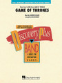 Game of Thrones by Ramin Djawadi. Arranged by Michael Brown. For Concert Band (Score & Parts). Discovery Plus Concert Band. Grade 2. Score and parts. Published by Hal Leonard.

The dark and dramatic theme from the popular HBO series Game of Thrones is one of the most distinctive and effective themes for TV or film to come along in several years. Arranged in a powerful setting for young bands, this is sure to be a hit with your students.