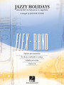 Jazzy Holidays arranged by Johnnie Vinson. For Concert Band (Score & Parts). FlexBand. Grade 2-3. Published by Hal Leonard.

Featuring clever swing versions of familiar Christmas carols, Johnnie Vinson has created this entertaining and well-crafted medley for the holidays. Features flexible instrumentation and includes: Deck the Hall, The Holly and the Ivy and Jingle Bells.