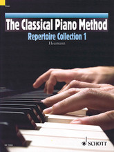 The Classical Piano Method - Repertoire Collection 1. For Piano/Keyboard. Piano method. Schott. Instructional method. Collection. 64 pages. Schott Music #ED13355. Published by Schott Music.

The Classical Piano Method is ideal for adults and young people looking to learn the piano from scratch, or for those returning to the piano after a substantial break from playing. You will learn traditional, classic technique, and will be introduced to interesting, varied and well-known classical pieces right from the outset. The method is friendly and is carefully designed to progress in small manageable steps, beginning with simple fingering patterns and exercises, moving onto some of the most beautiful melodies and pieces from the baroque, classical and romantic eras: such as Ode to Joy, Für Elise and the Blue Danube Waltz.

This repertoire collection provides 45 extra pieces explicitly linked to the levels of progression (starting with beginners) found in Method Book 1, providing a wider range of beautiful pieces for the solo pianist. The pieces are drawn mainly from the classical repertoire, and also include a number of folk and contemporary pieces in interesting and varied arrangements.