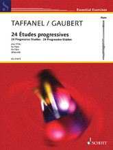 Paul Taffanel/Philippe Gaubert - 24 Progressive Studies in All Keys on the Principal Difficulties (Flute). By Paul Taffanel (1844-1908) and Philippe Gaubert (1879-1941). Edited by Stefan Albrecht. For Flute. Schott. Softcover. 36 pages. Schott Music #ED21079. Published by Schott Music.

24 studies from the “Méthode complete de flûte.” Suitable for professional and amateur flutists. With notes on the individual studies.