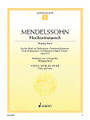 Wedding March - Op. 61, No. 9 from A Midsummer Night's Dream (Hochzeitsmarsch). By Felix Bartholdy Mendelssohn (1809-1847). Arranged by Wolfgang Birtel. For Piano Accompaniment, Viola. Schott. Softcover. 12 pages. Schott Music #ED09932. Published by Schott Music.

A wedding without a famous wedding march – unimaginable! Wagner's 'Bridal Chorus' from 'Lohengrin' and Mendelssohn's 'Wedding March' from the incidental music of 'A Midsummer Night's Dream' vie for the favour of bridal couples and wedding parties. If, however, the music shall be festive, Mendelssohn's background music for the wedding ceremony remains first choice. In order that the march cannot only be performed with the organ but also with a melodic instrument with piano (or organ) accompaniment, the present editions provide easy-to-play arrangements.