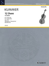 12 Duets, Op. 105 (Two Violoncellos Performance Score). By Friedrich August Kummer (1797-1879). Edited by Wolfgang Birtel and Susanne Richter. For Cello Duet. Schott. Softcover. 28 pages. Schott Music #CB243. Published by Schott Music.
Product,55473,Tango (Eight Tangos Violin and Piano)"