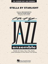 Stella by Starlight by Ned Washington and Victor Young. Arranged by Rick Stitzel. For Jazz Ensemble (Score & Parts). Easy Jazz Ensemble Series. Grade 2. Score and parts. Published by Hal Leonard.

This jazz standard has certainly stood the test of time and has been recorded by countless artists over the years. Here is a wonderful medium swing version scored with an authentic sound for young players. A duet of alto and trumpet is featured alternating with ensemble passages and section features. Sure to sound great even with limited rehearsals.