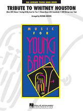 Tribute to Whitney Houston by Whitney Houston. Arranged by Michael Brown. For Concert Band (Score & Parts). Young Concert Band. Grade 3. Published by Hal Leonard.

As the world mourns the loss of Whitney Houston, we also celebrate her legacy of marvelous music. Here is a well-paced and effective medley of hits that includes: How Will I Know, Saving All My Love for You, I Wanna Dance With Somebody, and I Will Always Love You.