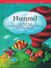 Johann Nepomuk Hummel - Easy Piano Pieces by Johann Nepomuk Hummel (1778-1837). Edited by Ágnes Lakos and . For Piano. EMB. Softcover. 48 pages. Editio Musica Budapest #Z14802. Published by Editio Musica Budapest.

27 pieces by Johann Nepomuk Hummel (1778-1837), including: 6 Pièces faciles, Op. 42; 6 Polonaises favorites, Op. 70, Tyrolienne variée, and more.