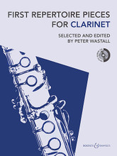 First Repertoire Pieces for Clarinet (22 Pieces with a CD of Piano Accompaniments and Backing Tracks). By Various. Arranged by Peter Wastall. For Clarinet. Boosey & Hawkes Chamber Music. Softcover with CD. 80 pages. Boosey & Hawkes #M060124723. Published by Boosey & Hawkes.
Product,55548,First Repertoire Pieces for Alto Saxophone (with a CD of Piano Accompaniments)"