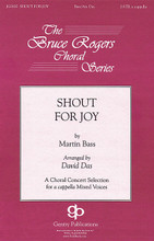 Shout for Joy by Martin Bass. Arranged by David Das. For Choral (SATB). Fred Bock Publications. 12 pages. Gentry Publications #JG2420. Published by Gentry Publications.

David Das is now a major force in the television music world, and his setting of his friend Martin Bass'âShout for Joyâ clarifies why. A high energy piece containing elements of a good rock tune, a lively spiritual, and soloistic creative freedom combined with solid traditional writing make this an amazing selection for high school and college choirs.

Minimum order 6 copies.