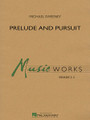 Prelude and Pursuit by Michael Sweeney. For Concert Band (Score & Parts). MusicWorks Grade 2. Grade 2.5. Published by Hal Leonard.

John Barnes Chance composed his landmark work for band, Incantation and Dance, in 1960 while in residence at the high school in Greensboro, North Carolina. Commissioned by the Union County (NC) Honor Band, Prelude and Pursuit pays tribute to this important composition and its North Carolina connection. A haunting chant-like theme played by the clarinets sets the tone for the slow section. Similar to Chance's work, the fast section begins with percussion instruments introducing thematic elements later picked up and developed by the winds. Intensifying rhythmic elements, as well as carefully controlled random playing effects, contribute to an overall sense of excitement and anticipation. Themes are woven throughout various sections of the band before the opening chant motif makes a brief dramatic appearance near the end. A great teaching tool for young players, Prelude and Pursuit.