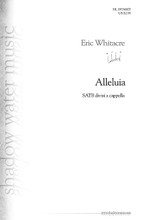 Alleluia by Eric Whitacre (1970-). SATB DV A Cappella. Eric Whitacre Choral. 20 pages. Published by Shadow Water Music.
Product,55566,Whirlwind (Grade 1)"