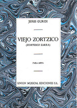 Jesus Guridi: Viejo Zortzico For Harp by Jesus Guridi (1886-1961). Music Sales America. 20th Century. 8 pages. Union Musical Ediciones #UME19549. Published by Union Musical Ediciones.