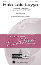 Hala Lala Layya (Discovery Level 2). By Traditional Lebanese Folk Song. Arranged by Audrey Snyder. For Choral, Percussion (3-Part Mixed). Discovery Choral. 16 pages. Published by Hal Leonard.

Young singers will enjoy the Middle Eastern sounds and rhythms of this popular Lebanese folksong in a creative and well-crafted setting that will showcase them at their best! Available separately: 3-Part Mixed, 2-Part, VoiceTrax CD. Duration: ca. 3:00.

Minimum order 6 copies.