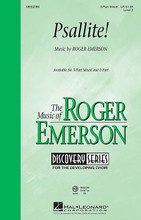 Psallite! (Discovery Level 2). By Roger Emerson. For Choral (3-Part Mixed). Discovery Choral. 16 pages. Published by Hal Leonard.

Younger choirs will develop important part-singing skills with this contemporary treatment of the Latin text used by Michael Praetorius at the turn of the 17th century. Syncopation and vivid dissonance make this an exciting and impressive work for Christmas and concert performances. Available separately: 3-Part Mixed, 2-Part, VoiceTrax CD. Duration: ca. 2:30.

Minimum order 6 copies.