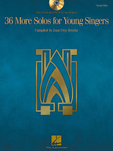 36 More Solos for Young Singers edited by Joan Frey Boytim. For Vocal, Piano Accompaniment. Vocal Collection. Book with CD. 104 pages. Published by Hal Leonard.

Building on 36 Solos for Young Singers (available as HL.740143), this collection contains traditional and folk songs with limited ranges for late-elementary to mid-teen singers. The book includes intermediate-level piano arrangements, and the companion CD features professionally recorded accompaniments for performance or practice. Songs include: The Band Played On • Grandfather's Clock • The Glendy Burk • I'm Forever Blowing Bubbles • Love's Wondrous Garden • This Little Light of Mine • Wait for the Wagon • and more. Ideal contest solos for young singers!