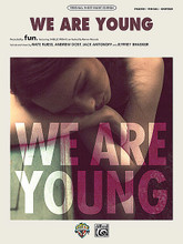 We Are Young by fun. and Janelle Monae. By Nate Ruess, Andrew Dost, Jack Antonoff, and Jeffrey Bhasker, Andrew Dost, and Nate Ruess. For Piano/Vocal/Guitar. Artist/Personality; Piano/Vocal/Chords; Sheet; Solo. Piano Vocal. Pop. 8 pages. Alfred Music Publishing #39376. Published by Alfred Music Publishing.
Product,55677,Part of Me (Original Sheet Music Edition)"