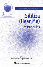 Sililiza (Hear Me) (Sounds of a Better World). By Jim Papoulis. Edited by Francisco J. Núñez and Francisco J. N. For Choral, Shaker, Djembe, Agogo Bell (SSAA A Cappella). BH Sounds of a Better World. 24 pages. Boosey & Hawkes #M051481231. Published by Boosey & Hawkes.

Composer Jim Papoulis has created an energetic and uplifting work that fuses the rhythms from African, American and Latin cultures, and uses a text primarily in Swahili interspersed with phrases in Spanish. Supported by shaker, Djembe and agogo bell, the middle section has the feel of a real celebration with layers of spoken word that lead us to the understanding: “listen, hear, stand strong.” Duration: ca. 3:15.

Performed by Young People's Chorus of NYC, Francisco Núñez, conductor.

Minimum order 6 copies.