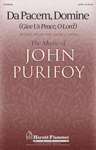 Da Pacem, Domine. ((Give Us Peace, O Lord)). By John Purifoy. For Choral (SATB). Harold Flammer. 8 pages. Published by Shawnee Press.

Uses: General, Christmas, Peace

Scripture: Psalm 85:8; I Peter 5:7

The universal longing for peace is the theme of this moving choral plea. Infused with a deep and rich harmonic ambiance, this choral provides a full vocal range for your choir to enjoy. The use of the celebrated Canon in D by Pachelbel adds appeal while the prayerful spirit of the text makes it excellent for both concert and sanctuary usage. Duration: ca. 2:45.

Minimum order 6 copies.