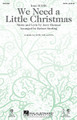 We Need a Little Christmas ((with We Wish You a Merry Christmas)). By Jerry Herman. Arranged by Robert Sterling. For Choral (SATB). Secular Christmas Choral. 16 pages. Published by Hal Leonard.

Set in a happy Latin groove, this holiday classic from Mame will put everyone in the spirit of the season! Opening with a sizzling brass intro, the vocals present the familiar tune with solid harmonies and rhythmic verve. It transitions seamlessly into a joyful “We Wish You a Merry Christmas” for a perfect close to your concert! Available separately: SATB, SAB, SSA, ChoirTrax CD. Score and parts (tpt 1-2, asx, tsx, tbn 1-2, bsx, pno, gtr, b, dm) available as a CD-ROM and as a digital download. Duration: ca. 3:45.

Minimum order 6 copies.