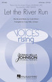 Let the River Run by Carly Simon. By Carly Simon. Arranged by Craig Hella Johnson. For Choral, Double Bass, Percussion, Piano Accompaniment (SATB Divisi). Voices Rising. 12 pages. Published by Hal Leonard.

Craig Hella Johnson and Conspirare's performance of this Carly Simon hit was featured on a PBS special and was also included on their Grammy®-nominated CD. Vibrant choral textures are supported by a dancing keyboard and percussion accompaniment for a spectacular choral showcase! Duration: ca. 2:10.

Minimum order 6 copies.