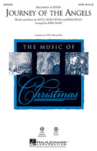 Journey of the Angels by Enya. Arranged by Kirby Shaw. For Choral (SATB). Sacred Christmas Choral. 8 pages. Published by Hal Leonard.

From Enya's album And Winter Came, this hypnotic song creates a reflective atmosphere of peace, of comfort and perhaps a bit of nostalgia as the angels fly to greet the newborn King. A wonderful opening song or processional, or a meditative change of pace within your concert. Available separately: SATB, SAB, SSA, ShowTrax CD. Rhythm section parts available as a digital download (syn, gtr, b, dm). Duration: ca. 4:25.

Minimum order 6 copies.