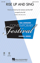 Rise Up and Sing by John Jacobson and Mac Huff. For Choral (SATB). Contemporary Choral. 16 pages. Published by Hal Leonard.

This dramatic and powerful original will be an uplifting concert theme or opener with an inspirational text that pays tribute to the power of music in our lives. Solo opportunities, great choreography possibilities and an energetic combo orchestration make this a great festival selection! Available separately: SATB, SAB, 2-Part, ShowTrax CD. Combo parts available as a digital download (fl, tpt 1, tpt 2, tsx, tbn, syn, gtr, b, dm). Duration: ca. 3:15.

Minimum order 6 copies.