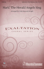 Hark! The Herald Angels Sing arranged by Vicki Hancock Wright. For Choral (Unison/2-Part Treble). Harold Flammer WorshipSongs Jr. 12 pages. Published by Shawnee Press.

Uses: Christmas

Scripture: Luke 2:1-20; Matthew 2:1-12

Organ, piano, and optional handbells combine with unison voices to create this stunning arrangement of the much beloved carol by Charles Wesley and Felix Mendelssohn. Following a glorious introduction announcing the birth of Jesus, unison voices sing through the carol as a dynamic accompaniment brilliantly supports the singing. On the final stanza, the congregation has an opportunity to join the ensemble for a majestic conclusion that includes an optional vocal descant soaring above the beautiful MENDELSSOHN tune. Available separately: Unison/opt. 2-Part Treble, CelebrationTrax CD. Duration: ca. 4:30.

Minimum order 6 copies.