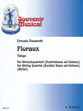 Floraux (Tango for String Quartet (Double Bass ad lib.)). By Ernesto Nazareth (1863-1934). Arranged by Wolfgang Birtel. For String Quartet (Score & Parts). Schott. Softcover. Schott Music #ED21217. Published by Schott Music.

Ernesto Nazareth (1863-1934) composed 88 tangos, making him one of the most influential Brazilian composers of the 20th century. The evocative Floraux is an impressive example of his tango art.