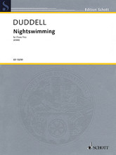 Nightswimming. (Piano Trio). By Joe Duddell. For Piano Trio (Score & Parts). Piano Ensemble. Softcover. Schott Music #ED13250. Published by Schott Music.

With a title that makes reference to the band REM, Duddell's Nightswimming subtly gathers its own momentum and direction, moving away from the nocturne which is suggested in the opening. 13 minutes.