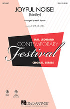 Joyful Noise ((Medley)). Arranged by Mark A. Brymer. For Choral (SSA). Choral. 24 pages. Published by Hal Leonard.

Dolly Parton and Queen Latifah take their small town choir to new heights in Joyful Noise and this funk-fueled medley of songs will lift up your choir, too! These three songs from the film will show off your gospel style and your singers and audience will love the positive message! Five minutes in length, songs include: Forever; Yeah!; Signed, Sealed, Delivered Im Yours.

Minimum order 6 copies.