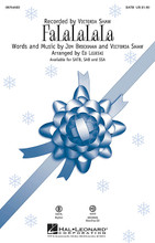 FaLaLaLaLa by Victoria Shaw. By Jim Brickman and Victoria Shaw. Arranged by Ed Lojeski. For Choral (SATB). Secular Christmas Choral. 12 pages. Published by Hal Leonard.

Set a cheerful holiday tone with this new song by Jim Brickman and Victoria Shaw! It's fresh and upbeat and perfectly captures the joy of the season! Very singable and ideal for choirs of all ages and levels! Available separately SATB, SAB, SSA and ShowTrax CD. Rhythm parts available as a digital download. Duration: ca. 2:36.

Minimum order 6 copies.