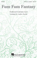 Fum Fum Fantasy by Traditional Catalonian Carol. Arranged by Audrey Snyder. For Choral (SATB). Secular Christmas Choral. 16 pages. Published by Hal Leonard.

You'll raise a toast of jubilation for this holiday tour de force that combines the traditional Catalonian carol “Fum Fum Fum” and the Welsh carol “Deck the Hall” along with a few clever lyrical and musical additions. Ideal for madrigal groups, pop/jazz groups and concert choirs, your singers will welcome the challenge! With piano or opt. a cappella. Duration: ca. 1:45.

Minimum order 6 copies.