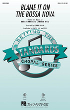 Blame It on the Bossa Nova by Barry Mann and Cynthia Weil. Arranged by Kirby Shaw. For Choral (SSA). Pop Choral Series. 12 pages. Published by Hal Leonard.

You'll capture the sound of an era when you perform this campy hit from 1963 at the zenith of the Bossa Nova craze! Opening with a two part call and response, it moves into a fully harmonized chorus with some clever lyrics that will create smiles all around. Available separately SATB, SAB, SSA and ShowTrax CD. Rhythm parts available as digital download. Duration: ca. 2:40.

Minimum order 6 copies.