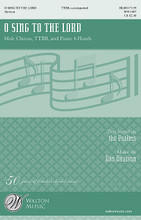 O Sing to the Lord by Dan Davison. For Choral, Piano Four Hands (TTBB). Walton Choral. 12 pages. Walton Music #WW1497. Published by Walton Music.

Beginning in unison with a supportive four-hands piano accompaniment, this anthem is a strong, yet accessible, concert opener. Multi-rhythms enhance the excitement of this majestic concert or festival selection. Duration: ca. 1:50.

Minimum order 6 copies.