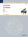 13 Preludes, Op. 69 - Volume 1. (Piano Solo). By Joseph Jongen (1873-1953). For Piano (Piano). Schott. Softcover. 24 pages. Schott Music #SF7772. Published by Schott Music.

Contents: Inquiétude, Nostalgique, Pour danser, Tourments, Eau tranquille, Appassionato, Il était une fois, Interlude.
