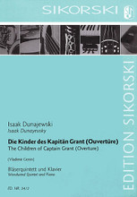 The Children of Captain Grant (Overture) (Woodwind Quintet and Piano). By Isaak Dunayevsky. Arranged by Vladimir Genin. For Piano, Woodwind Quintet (Score & Parts). Woodwind Ensemble. Softcover. 44 pages. Sikorski #SIK2412. Published by Sikorski.

Based on music to the film The Children of Captain Grant.